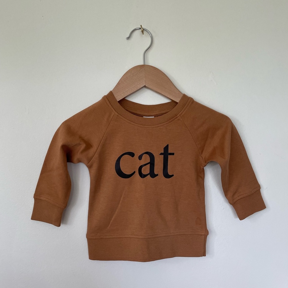 Colored Organics 'cat' Top